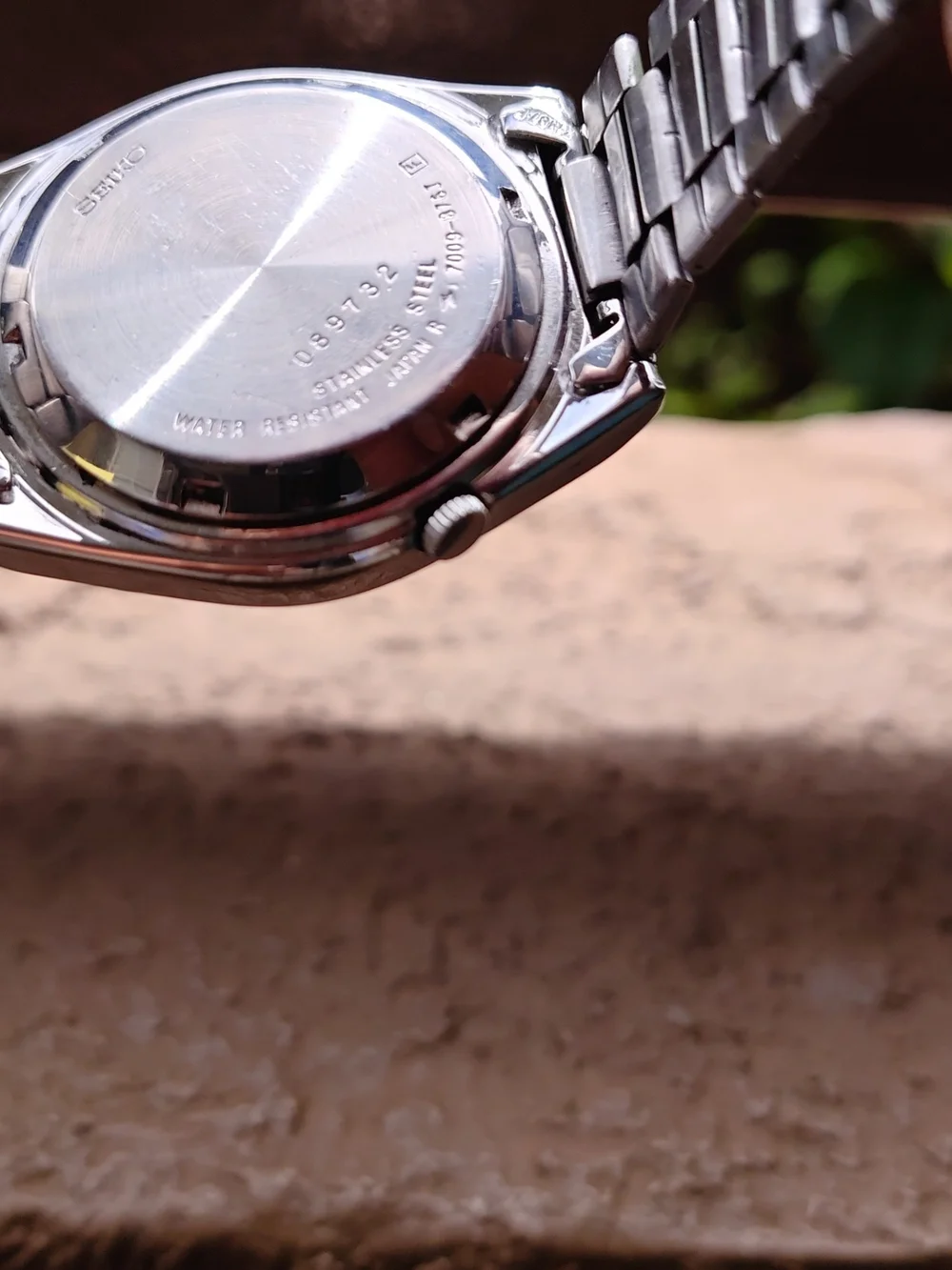 Seiko wristwatch deep